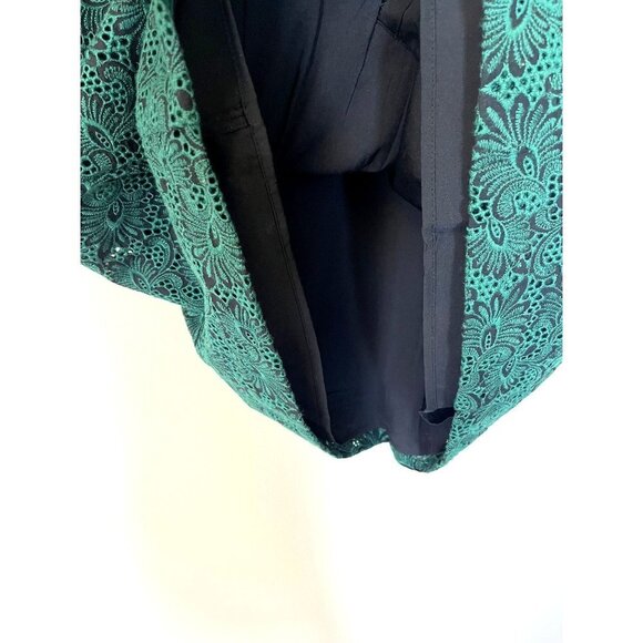 NWT Ann Taylor Emerald Green Midi Sheath Dress 10 - Picture 4 of 7